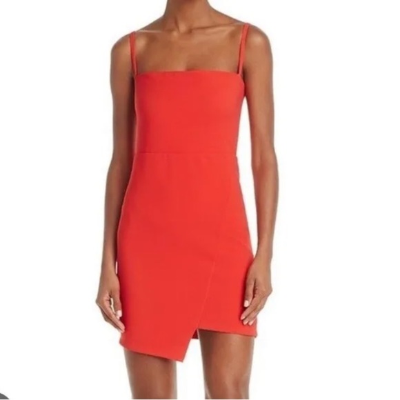 Nookie Billie Mini Dress. Red, size medium, like new. - Picture 2 of 4